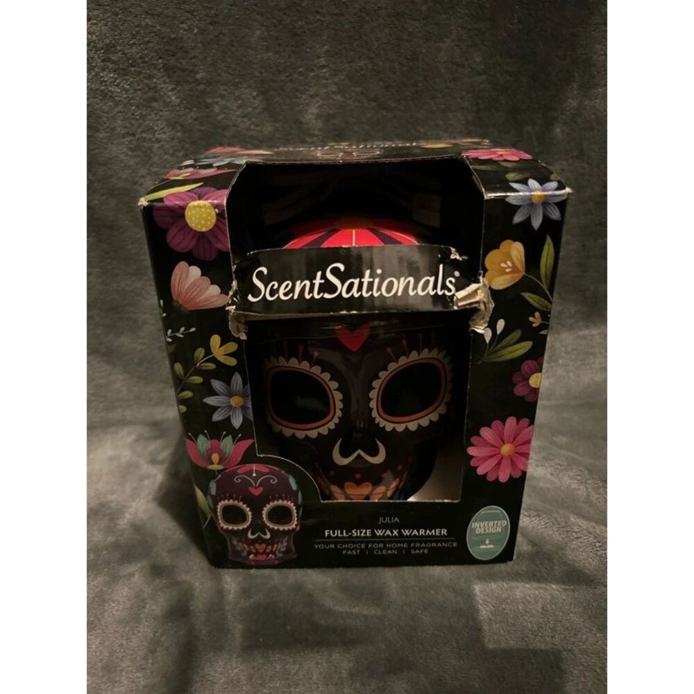 ScentSationals Julia Sugar Skull Day of The Dead Wax Warmer